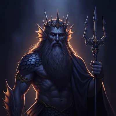 Voix du Roi des Mers (Inspirée du Roi Triton) — Voix IA pour TikTok & YouTube sur Vocallab