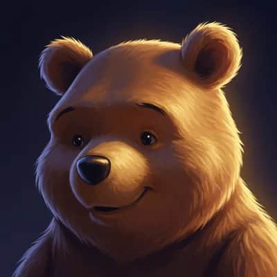 Fictional Bear Voice (Inspired by Classic Pooh Style) — AI voice for TikTok & YouTube on Vocallab