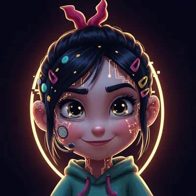 Fictional Vanellope von Schweetz Inspired AI Voice (Wreck-It Ralph Style) — AI voice for TikTok & YouTube on Vocallab