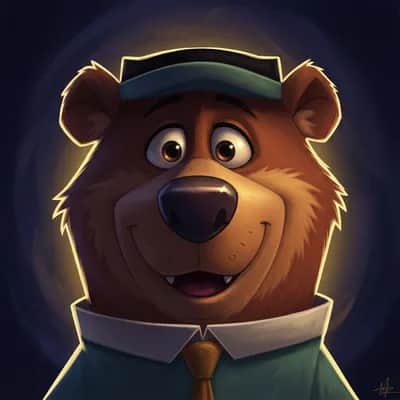 Fictional Bear Character Voice (Yogi Bear Style) — AI voice for TikTok & YouTube on Vocallab