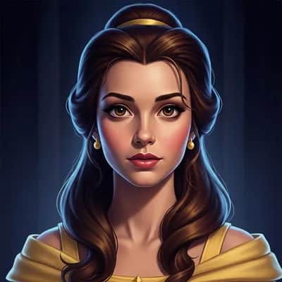 Belle (Fictional Character Inspired) AI Voice — AI voice for TikTok & YouTube on Vocallab
