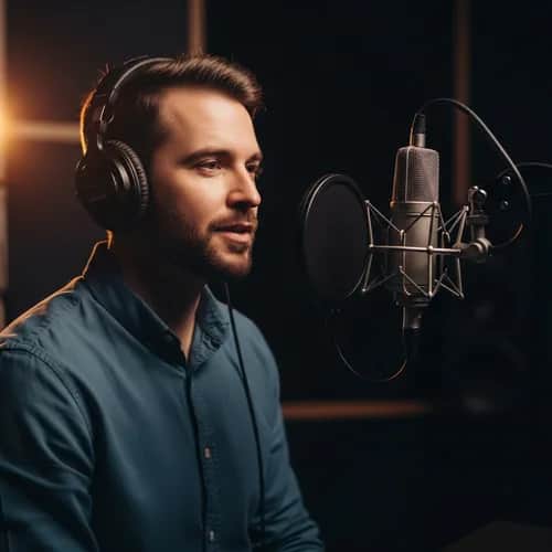 Amiable Male Motivational Voice for YouTube & Podcasts — AI voice for TikTok & YouTube on Vocallab