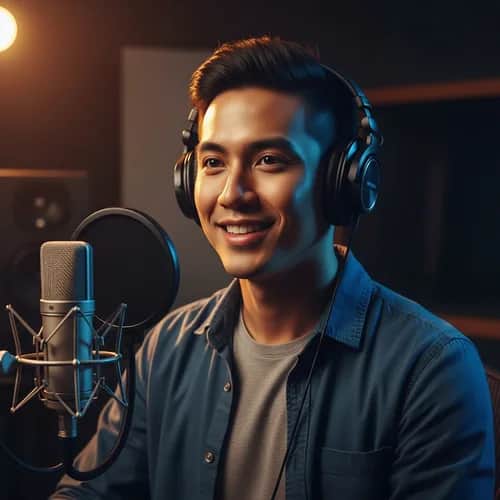 Bright Male Voice for Customer Support & Help Desks — AI voice for TikTok & YouTube on Vocallab