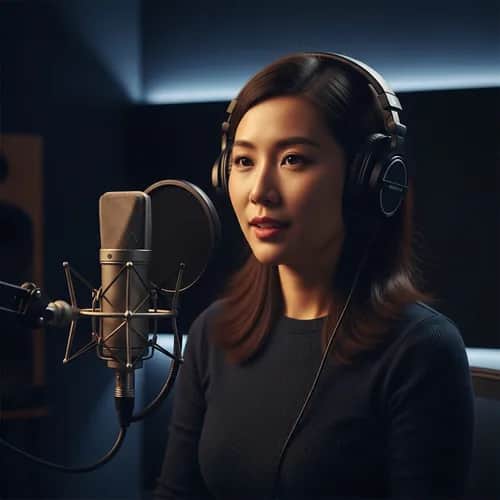 Chinese Neutral Female Narration Voice for YouTube — AI voice for TikTok & YouTube on Vocallab