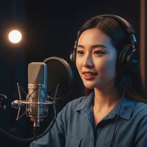 Chinese Youthful Sweet Female Voice for YouTube — AI voice for TikTok & YouTube on Vocallab