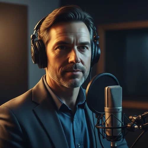 Crisp Male Voice for Narration & Storytelling — AI voice for TikTok & YouTube on Vocallab