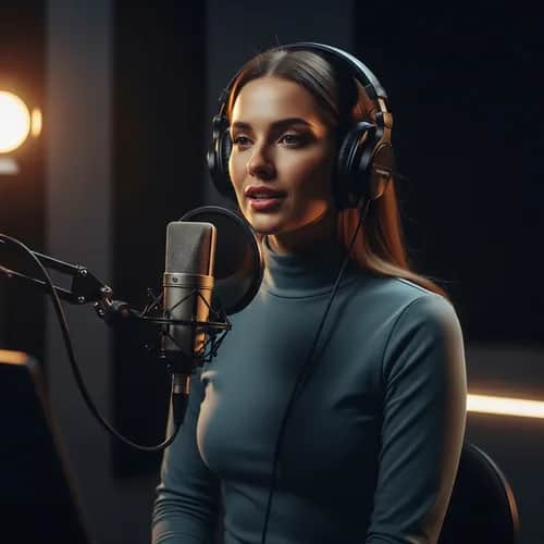 Voz IA Femenina Suave para ASMR y Contenido Relajante — Voz de IA para TikTok y YouTube en Vocallab