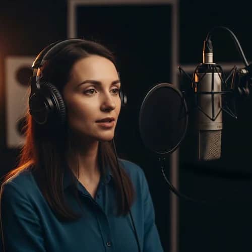Gentle Female Relaxation Voice for Sleep Stories — AI voice for TikTok & YouTube on Vocallab