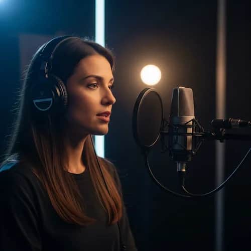 Italian Calm Female Narration Voice for YouTube — AI voice for TikTok & YouTube on Vocallab