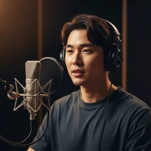 Korean Clear Male Narration Voice for YouTube — AI voice for TikTok & YouTube on Vocallab