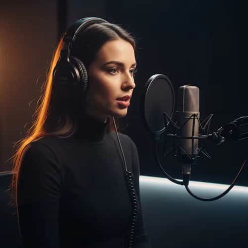 Menacing Female Villain Voice for YouTube Narratives — AI voice for TikTok & YouTube on Vocallab