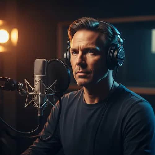 Polished Clear Male Voice for Narration & Storytelling — AI voice for TikTok & YouTube on Vocallab