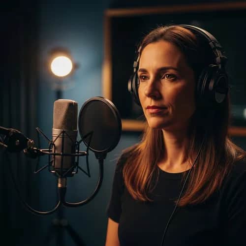 Portuguese Clear Female Voice for Voiceovers & Narration — AI voice for TikTok & YouTube on Vocallab