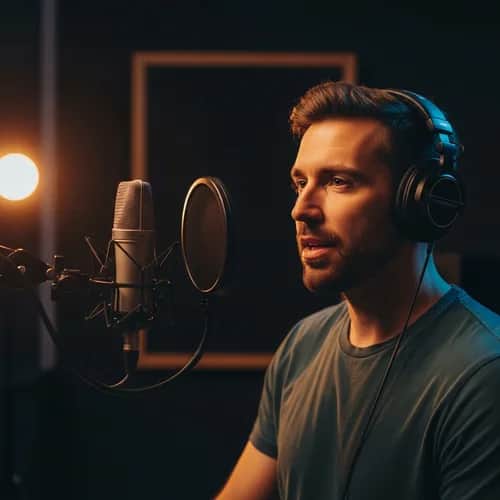 Upbeat Male Explainer Voice for YouTube & TikTok — AI voice for TikTok & YouTube on Vocallab