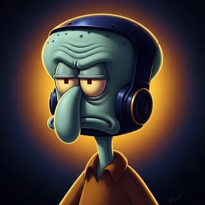 Squidward Tentacles Style Fictional AI Voice