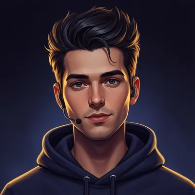 Vibrant Male Animated Content Voice for YouTube