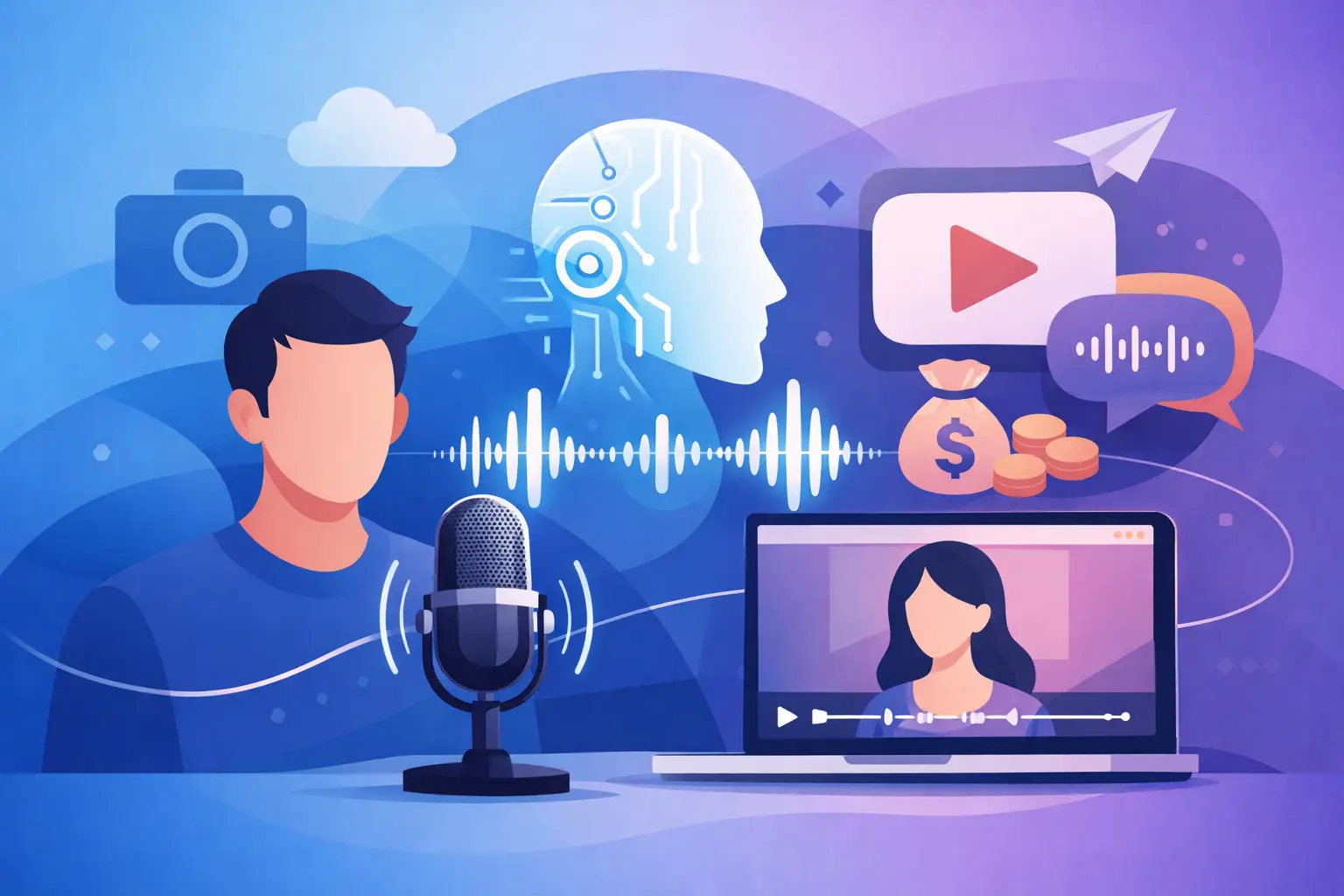 Best AI Voiceover for Faceless YouTube (2026) — 6 Voices That Keep Viewers Watching