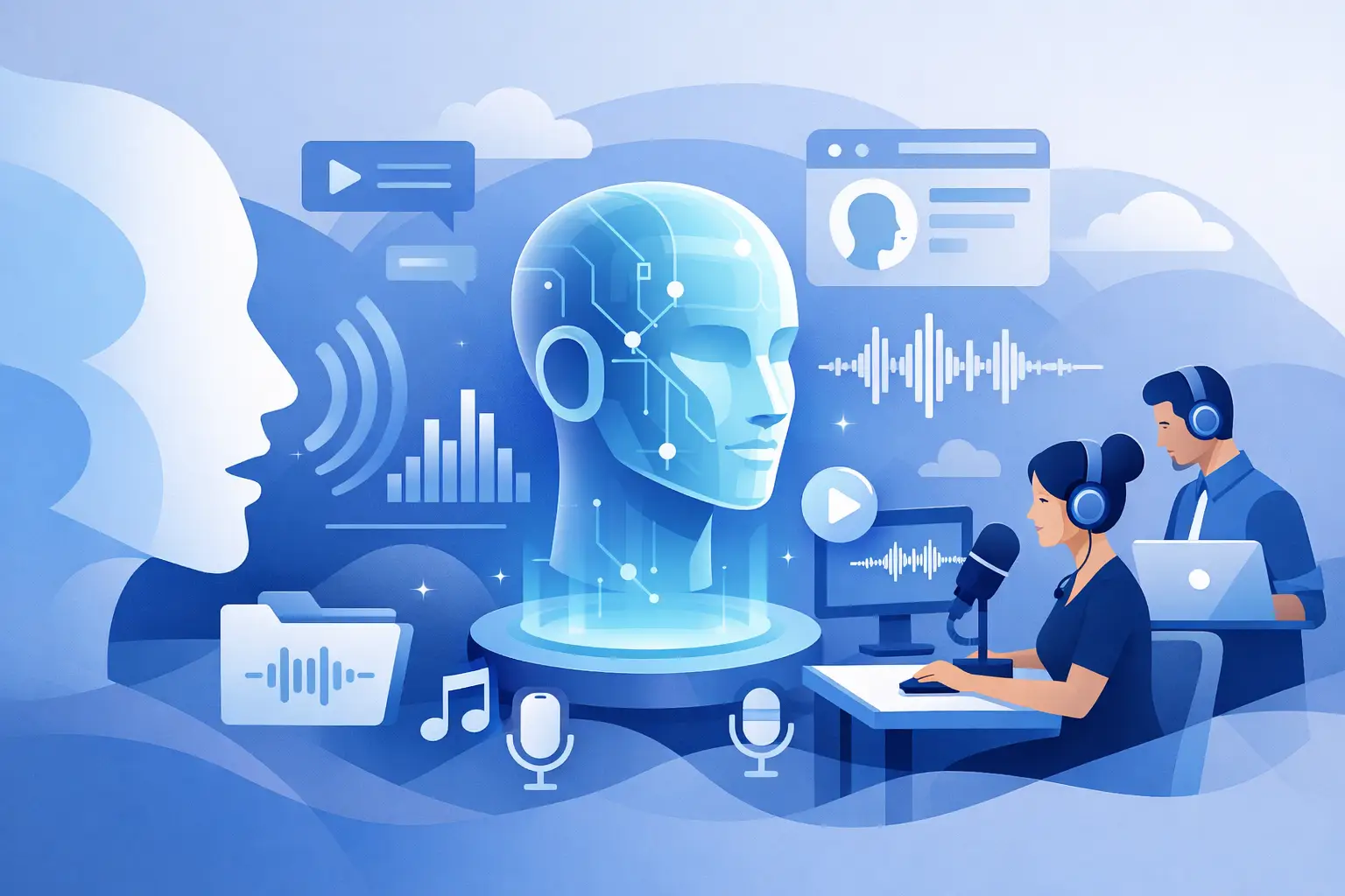 Best AI Voice Library for Creators in 2026 — Range, Speed, and Workflow