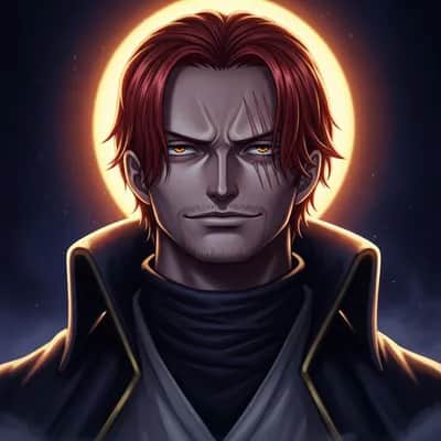 Shanks Inspired AI Voice - Fictional Red-Haired Pirate Style — AI voice for TikTok & YouTube on Vocallab