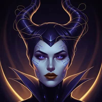 Fictional Maleficent Style AI Voice — AI voice for TikTok & YouTube on Vocallab