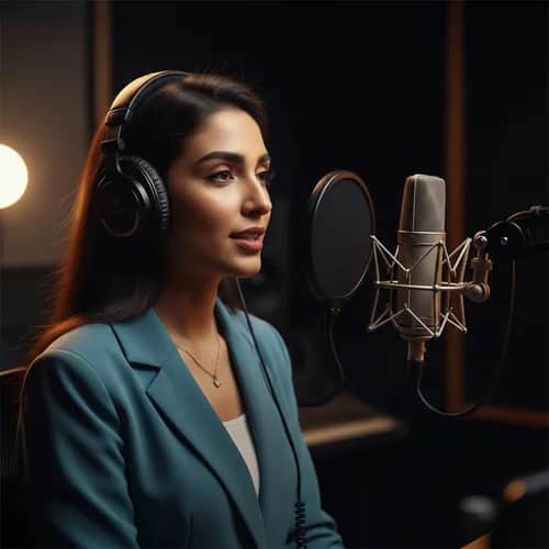 Arabic Polished Friendly Female Voice for YouTube & TikTok — AI voice for TikTok & YouTube on Vocallab