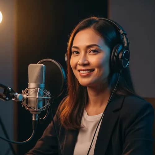 Bright Approachable Female Voice for Customer Support & Help Desks — AI voice for TikTok & YouTube on Vocallab