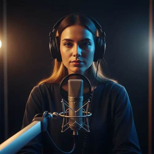 Bright Eager Female Child Voice for Animated YouTube Content — AI voice for TikTok & YouTube on Vocallab
