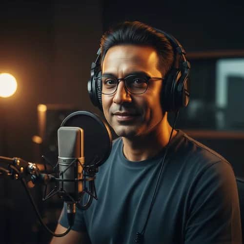 Bright Indian Male Voice for Customer Support & Help Desks — AI voice for TikTok & YouTube on Vocallab