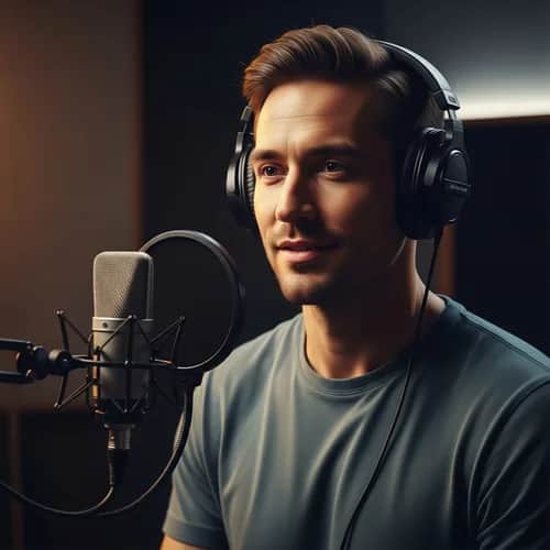 Calm Male Narrator Voice for YouTube — AI voice for TikTok & YouTube on Vocallab
