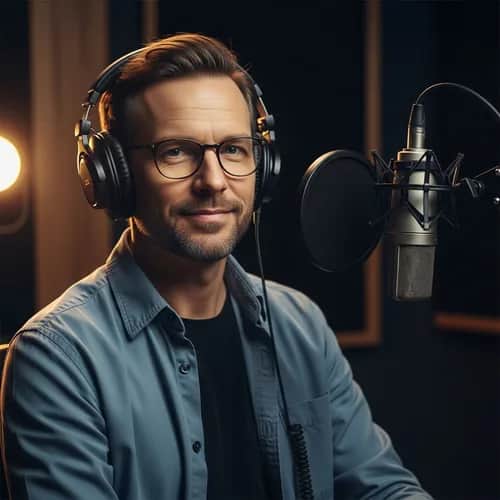 Calm Soothing Male Voice for Customer Support & Help Desks — AI voice for TikTok & YouTube on Vocallab