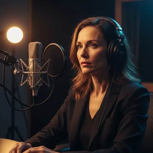 Deep Serious Female Voice for Narration & Storytelling — AI voice for TikTok & YouTube on Vocallab