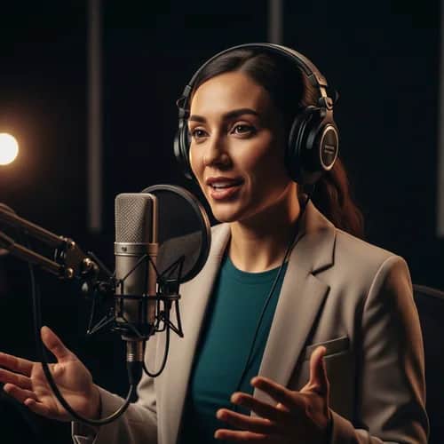 励まし系女性AI音声:eラーニング・YouTubeチュートリアル向け — Vocallab の TikTok・YouTube 向け AI音声