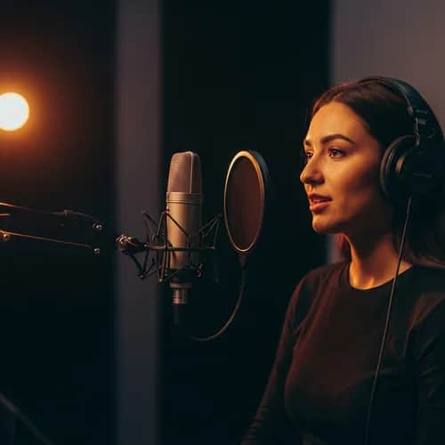 Energetic Youthful Female Voice for YouTube & TikTok Content — AI voice for TikTok & YouTube on Vocallab