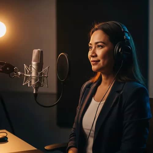 Gentle Female Voice for Customer Support & Help Desks — AI voice for TikTok & YouTube on Vocallab