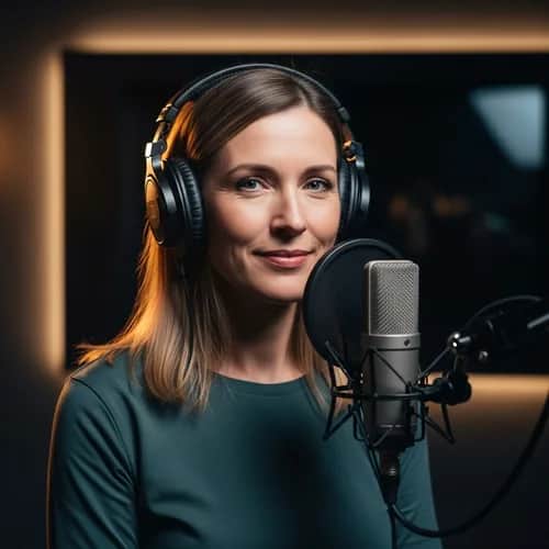German Bright Female Voice for Training, Tutorials & E-learning — AI voice for TikTok & YouTube on Vocallab