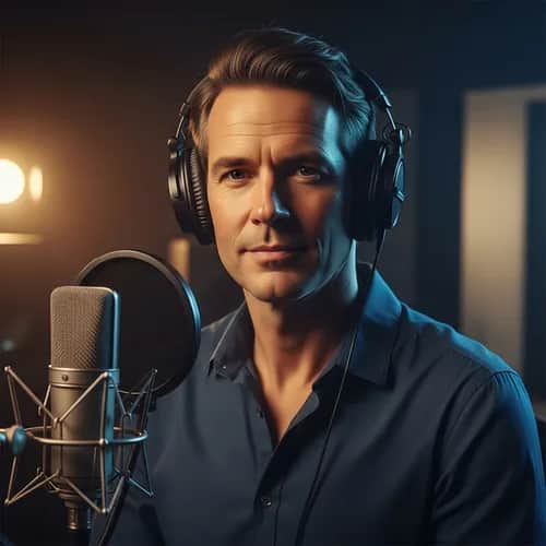 Klare deutsche Männerstimme für Training, Tutorials & E-Learning – KI-Stimme für TikTok & YouTube auf Vocallab