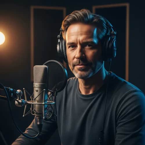 Voce Maschile Tedesca Autorevole per Formazione, Tutorial ed E-learning — Voce AI per TikTok e YouTube su Vocallab