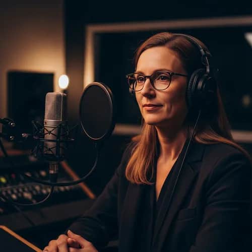 German Professional Female Voice for Training, Tutorials & E-learning — AI voice for TikTok & YouTube on Vocallab