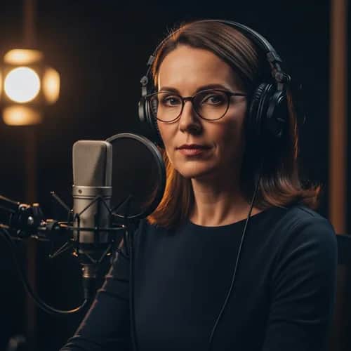 Hindi Professional Authoritative Female Voice for Narration — AI voice for TikTok & YouTube on Vocallab