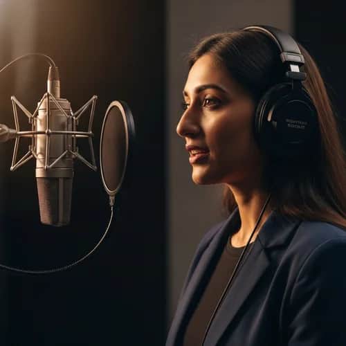 Hindi Professional Female Narration Voice for YouTube — AI voice for TikTok & YouTube on Vocallab