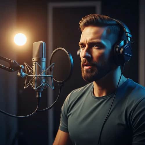 Intimidating Steely Male Antagonist Narrator Voice for YouTube & Podcasts — AI voice for TikTok & YouTube on Vocallab