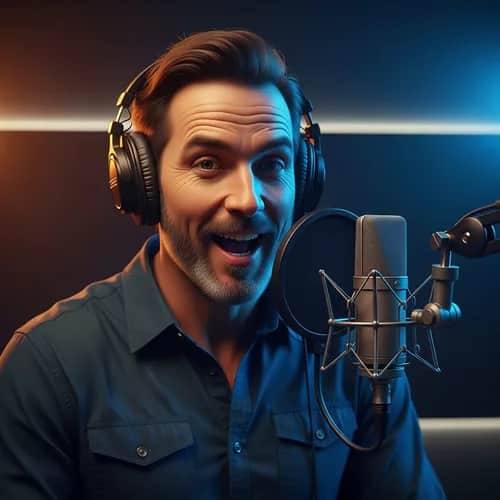 Männliche KI-Stimme für Gaming & Charakter-Voiceovers – KI-Stimme für TikTok & YouTube auf Vocallab