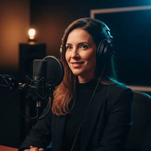 Portuguese Bright Friendly Female Voice for E-Learning — AI voice for TikTok & YouTube on Vocallab