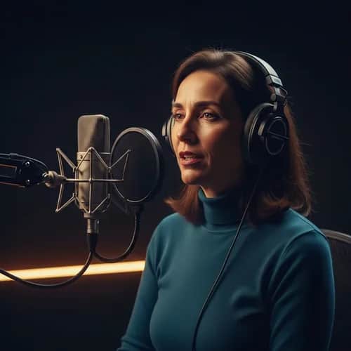 Portuguese Mature Professional Female Narration Voice for YouTube & Podcasts — AI voice for TikTok & YouTube on Vocallab