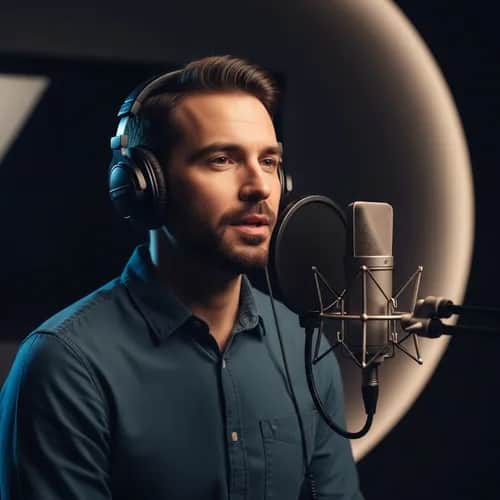 Professional Male Corporate Voice for E-Learning — AI voice for TikTok & YouTube on Vocallab
