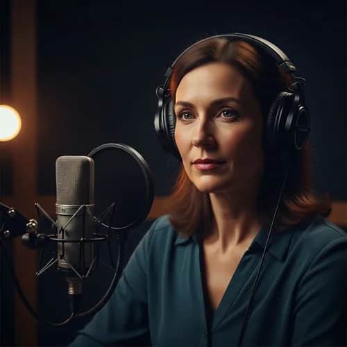 Rich Authoritative British Female Voice for Narration & Storytelling — AI voice for TikTok & YouTube on Vocallab