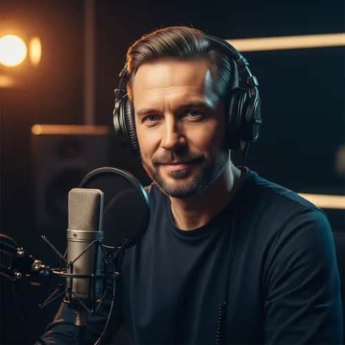 Russian Approachable Confident Male Voice for Customer Support — AI voice for TikTok & YouTube on Vocallab
