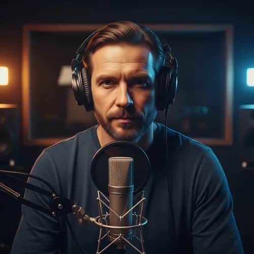 Russische klare Männerstimme für Kundenservice & Helpdesks – KI-Stimme für TikTok & YouTube auf Vocallab