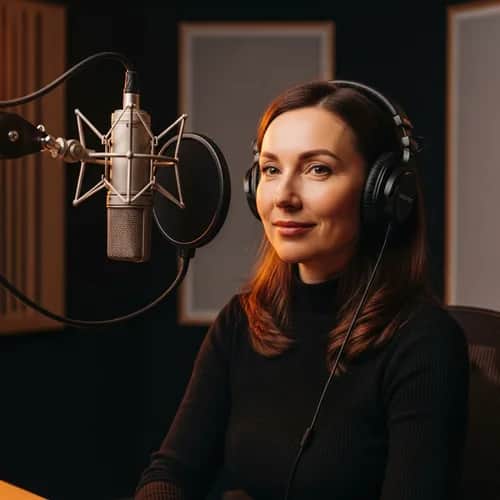 Russian Gentle Female Voice for Training, Tutorials & E-learning — AI voice for TikTok & YouTube on Vocallab