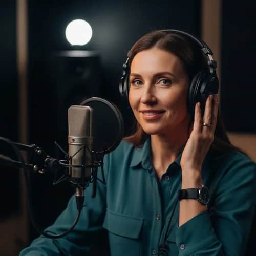Russische, weiche & klare Frauenstimme für Training, Tutorials & E-Learning – KI-Stimme für TikTok & YouTube auf Vocallab